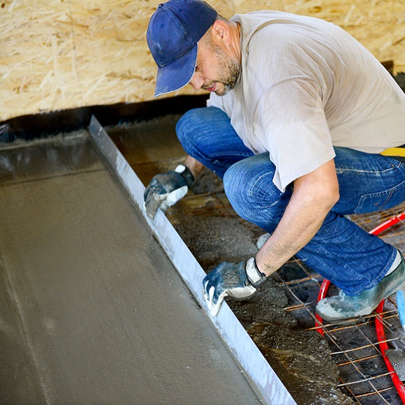 Concrete cementitious screeds are available suitable for use inside your home High quality screeds