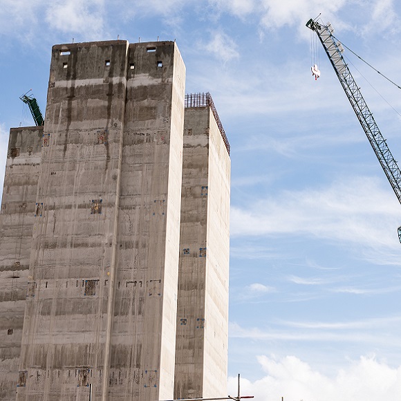 High-rise concrete